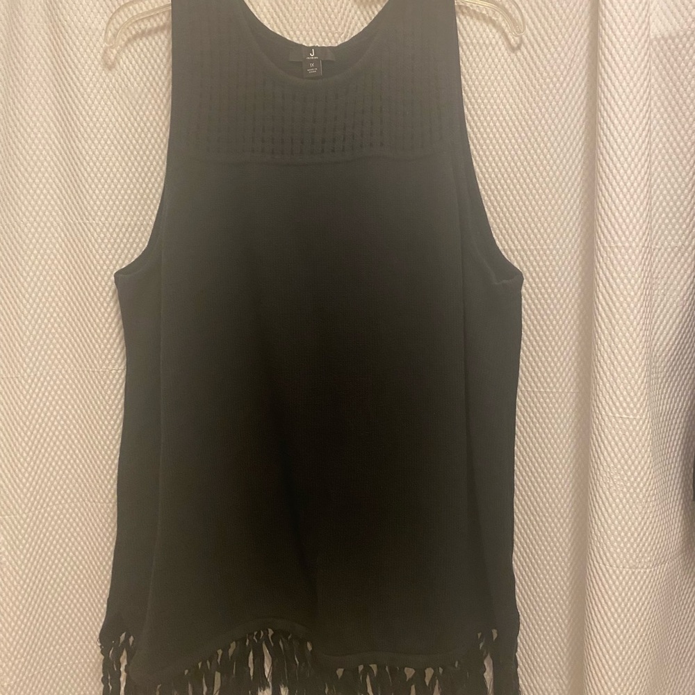 Jason Wu Black Sleeveless Tank Top